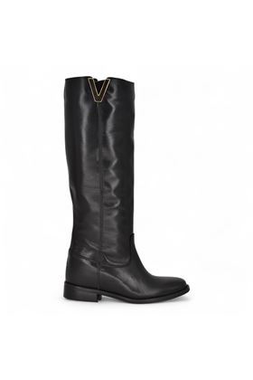 Stivale donna in pelle colore nero. J HERO | 2758V-NERO